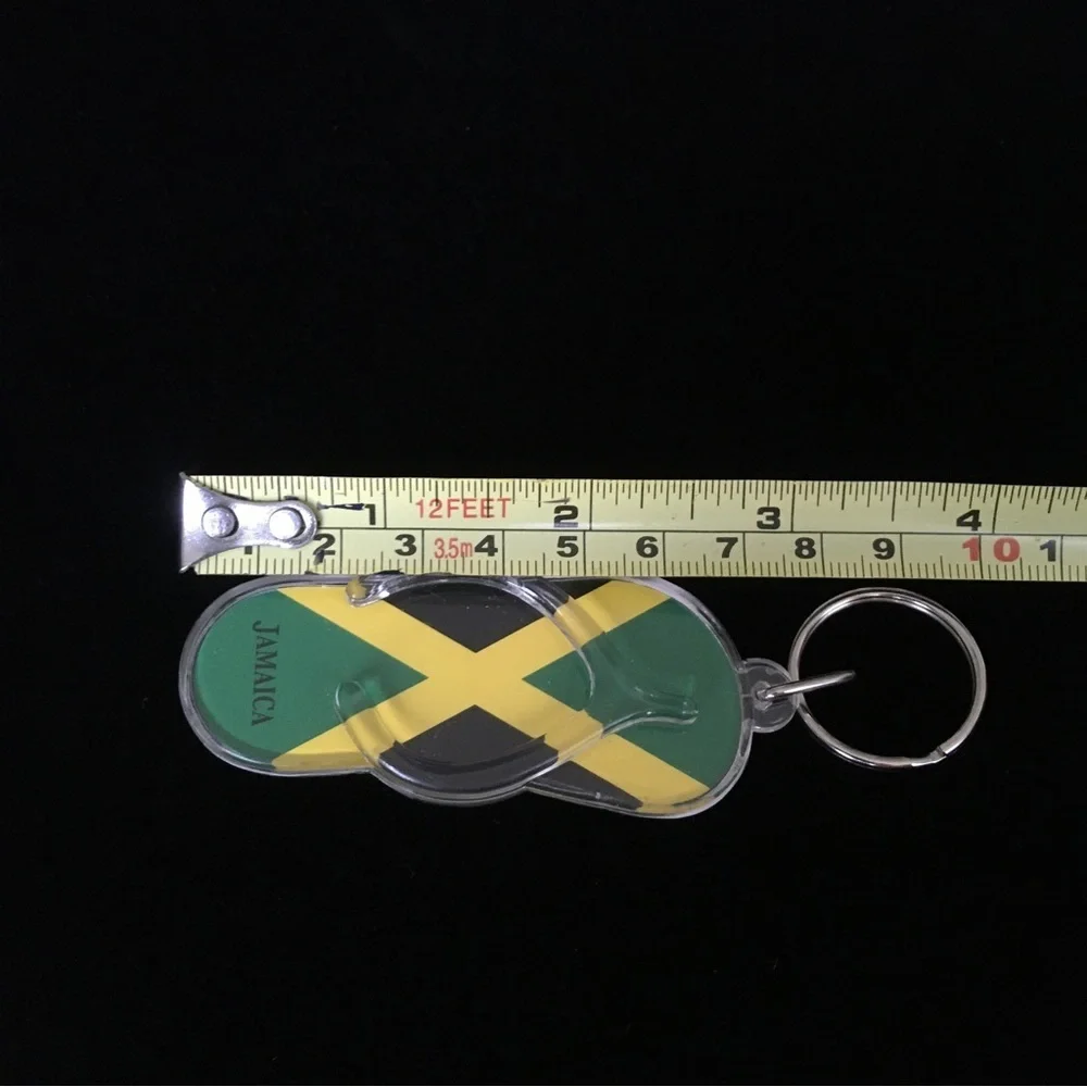 Jamaica Flip Flop Keychain